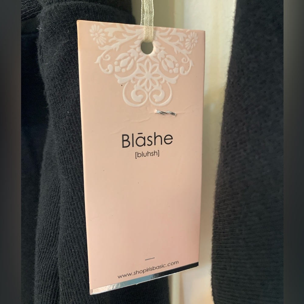 Black Blashe dress with tie front (or back)!